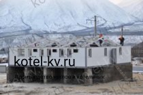 Монтаж блочно модульной котельной 4.5 МВт Монтаж водогрейной блочно модульной котельной 4.5 МВт