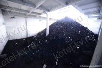 Закрытый угольный склад твердотопливной модульной котельной 1200 кВт