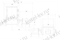 Чертеж топки ТЛПХ 1.4